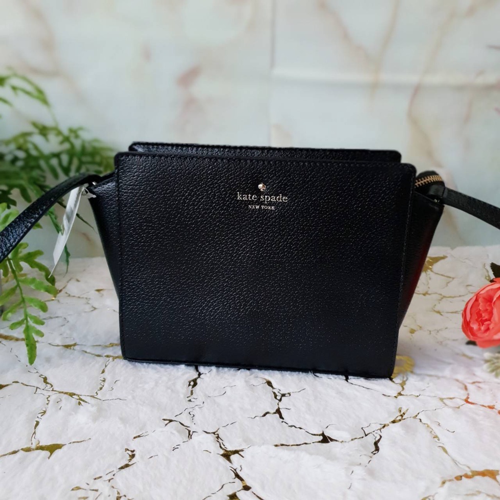 พร้อมส่งในไทย กระเป๋าสะพายข้าง Kate Spade Grand Street Hayden Leather  Crossbody Bag wkru4639 | Shopee Thailand