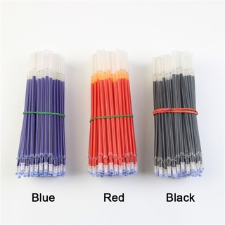 ไส้ปากกา หมึกสีน้ำเงิน สีแดง สีดำ 0.5 มม. 0.38 มม. 10 ชิ้น / ล็อต