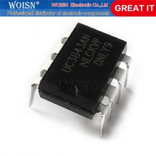 10pcs/lot UC3843AN UC3843A UC3843 DIP-8 new origina In Stock