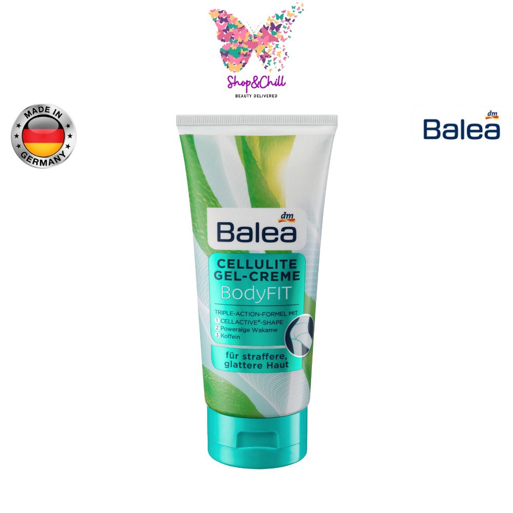 ครีมเจลลดเซลลูไลท์ Balea Bodyfit Cellulite Gel Cream 200 Ml Shopee