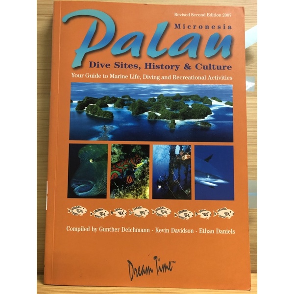 TRA002 หนังสือ Palau Micronesia. Dive Sites, History & Culture. Your Guide to marine life, diving