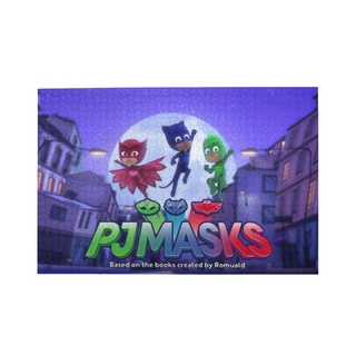 พร้อมส่ง! Pj Masks จิ๊กซอว์ไม้ปริศนา สวยหรู คลาสสิก ของขวัญ สําหรับผู้ใหญ่ เด็ก ตกแต่งบ้าน ปาร์ตี้วันเกิด 1000 ชิ้น