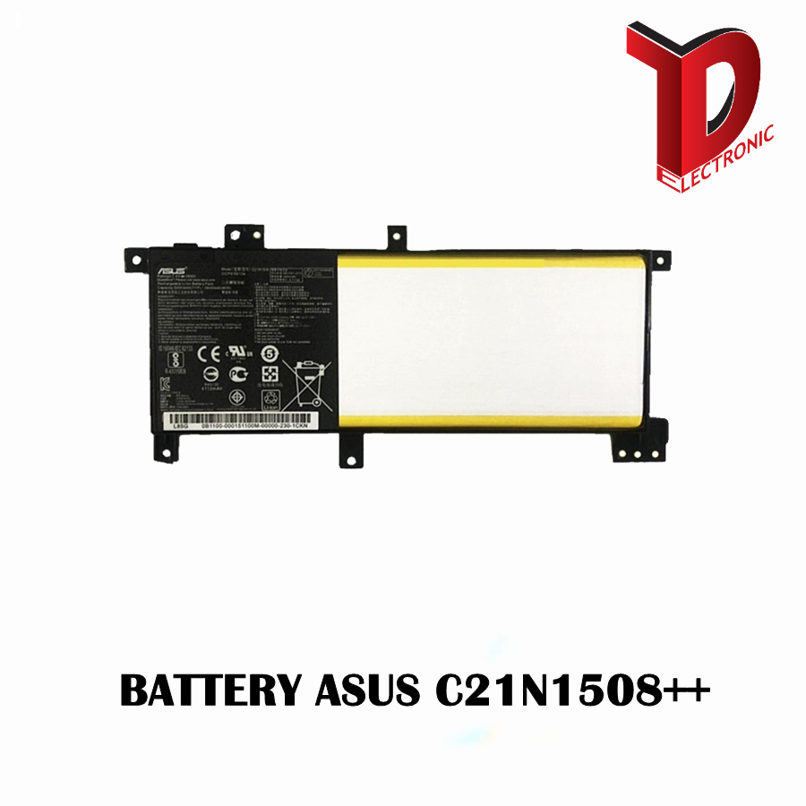 BATTERY ASUS C21N1508++ของแท้ K456U K456 X456 X456U X456UA X456UB X456UJ / แบตเตอรี่โน๊ตบุ๊คเอซุส แท