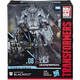 Transformers Studio Series 08 Leader Class Movie 1 Decepticon Blackout ทรานส์ฟอร์เมอร์ หุ่นยนต์แปลงร่าง