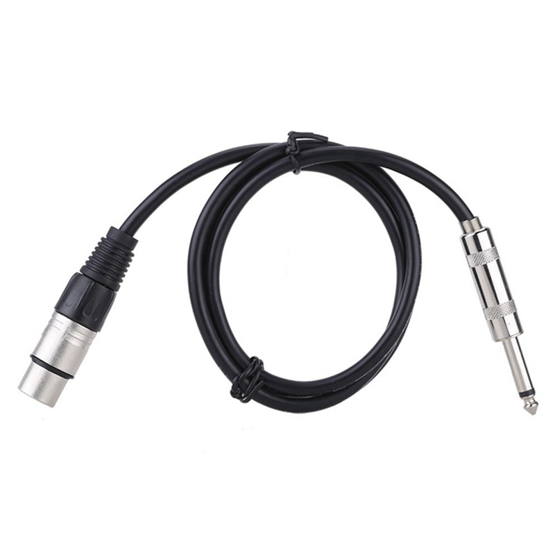 3.5 to XLR Female Microphone Cable Sound Card Microphone Audio Cable
