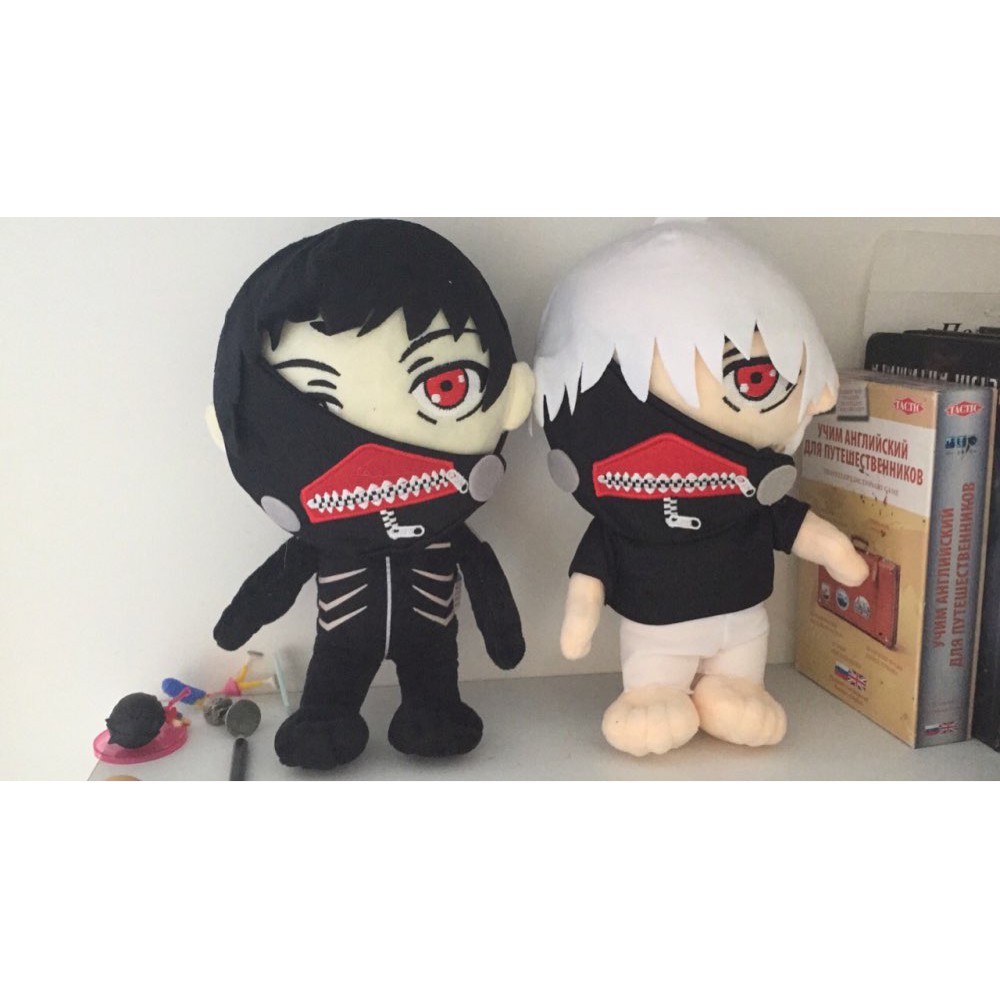 Anime Tokyo Ghoul Kaneki Ken Lush Doll Toys Soft Illow Kid Stuffed Toy Chritmas Gift 30cm ราคาท ด ท ส ด