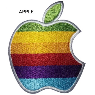 Apple แอปเปิ้ล โลโก้ Apple สีรุ้ง