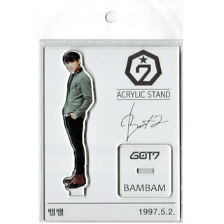 สแตนด์อะคริลิค นักร้องวงก๊อตเซเว่น Acrylic Stand Got7 - Bam Bam