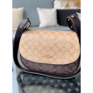 COACH MACIE SADDLE BAG ((CB896//898//925))