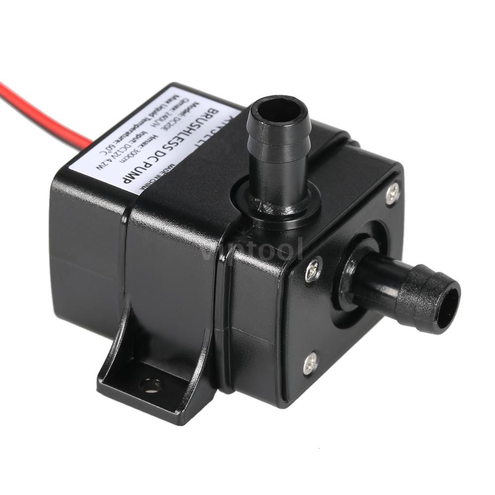 Anself ปั๊มน้ำพุ 12V 4.2W มอเตอร์ไร้แปรง ขนาดเล็ก สำหรับตู้ปลา