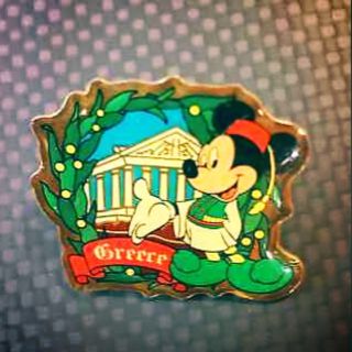 Disney Japan Pin MORINAGA World Travel Mickey x Greece