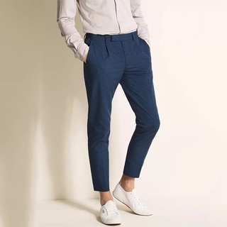 Spring And Summer Comfortable Pants Men Casual Navy