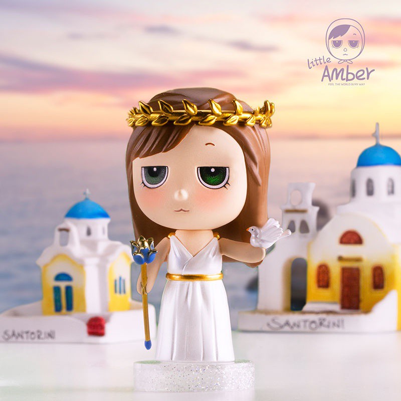 Little Amber Go to Worldโลกแห่งชาติตาบอดกล่อง ยืนยันรุ่น จีน สเปน Greece (กรีซ) ฝรั่งเศส