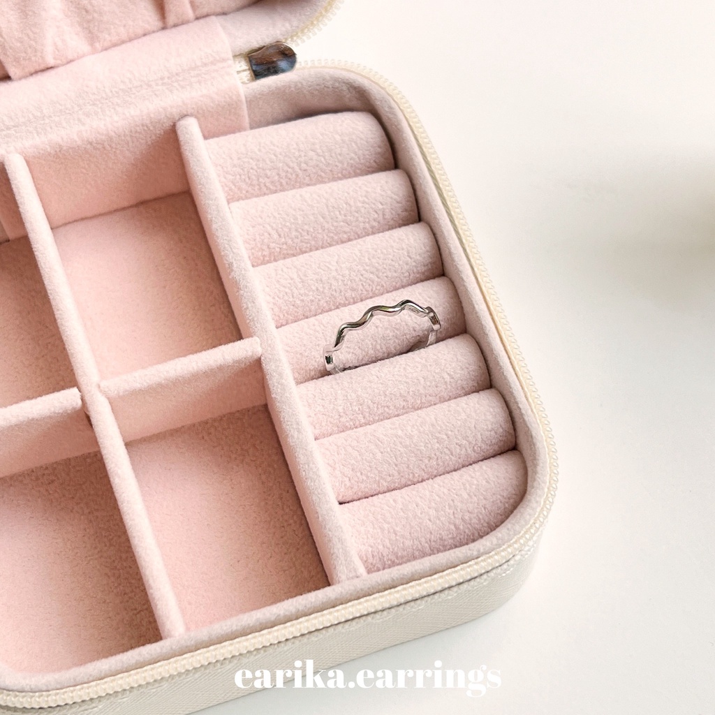 earika.earrings - kink ring แหวนเงินแท้ ฟรีไซส์ปรับขนาดได้