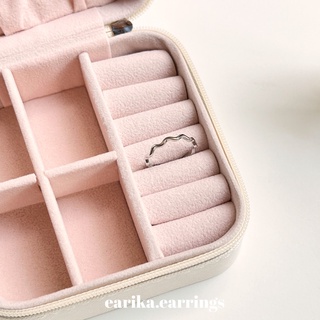 (กรอกโค้ด GG24P ลด 65.-) earika.earrings - kink ring แหวนเงินแท้ ฟรีไซส์ปรับขนาดได้