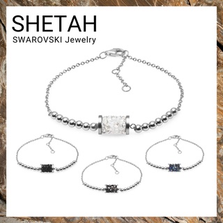 SHETAH สร้อยข้อมือ Swarovski Crystal รุ่น Stone Jewelry Bracelet - Size S