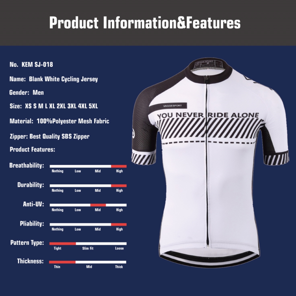 KEMALOCE 2024สีขาวชุดจักรยาน แขนสั้นการแข่งขันผู้ชายกางเกงปั่นจักรยาน ชุดจักรยาน ราคาถูกระบายอากาศโพลีเอสเตอร์กางเกงจักรยาน
