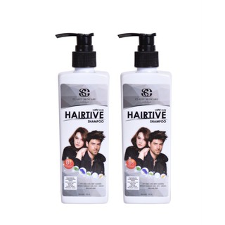 ✕✆✶Hairtive shampoo (แพคคู่ 2 ขวด)