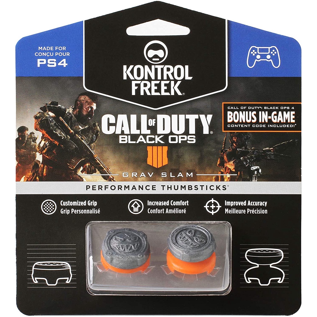 Call of Duty Grav Slam KontrolFreek PS4 PS5 Switch Controller ของ จอย ps4 (kontrol freek)(ที่ครอบอนาล็อค)(Thumb grip)