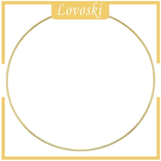 [LOVOSKI] ห่วงถักมาคราเม่ ห่วงดักฝัน โลหะ ขนาด 5 ซม. 8 ซม. 10 ซม. 12 ซม. 14 ซม. 16 ซม. 20 ซม. 25 ซม. 30 ซม. สีทอง สำหรับงานฝีมือ DIY