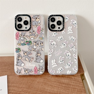 Casetify เคสโทรศัพท์มือถือ TPU กันกระแทก ลายกระต่าย สําหรับ iPhone 14 Pro MAX 14 Plus 13 12 11 Pro MXA