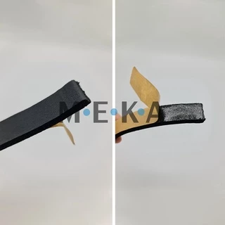 MEKA เทปโฟม EPDM มีกาวในตัว เทปโฟมติดประตู/หน้าต่าง กันกระแทก กันเสียง กันแมลง กันแอร์ออกขนาด 6mm x 20mm x 10M