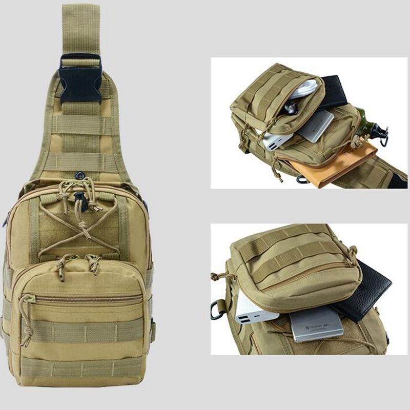 กระเป๋าคาดอก กระเป๋าไสตล์ทหาร Travel Shoulder Bag
