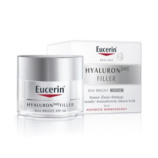 🔥หมดอายุปี2023 แท้100% ฉลากไทย Eucerin HYALURON [HD] FILLER DAY BRIGHT SPF 30 50ml. ฟิลเลอร์ เติมริ้วรอย กระจ่างใส