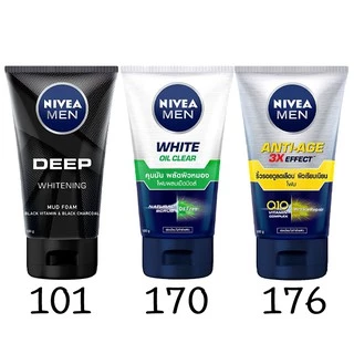 นีเวีย เมน โฟมล้างหน้า ผู้ชาย 100 มล. NIVEA MEN FOAM 100 ml.