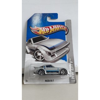 รถเหล็ก Hotwheels MAZDA RX-7 2013 สีเทา 2014 สีเหลือง แดง (ib016)