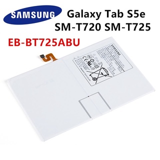 SAMSUNG แบตเตอรี่แท็บเล็ตสำหรับ Samsung Galaxy Tab S5e T725C T720 SM-T720 SM-T725 EB-BT725ABU 7040MAh