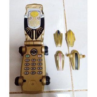 ที่แปลงร่างกาโอเรนเจอร์ โทรศัพท์แปลงร่างกาโอเรนเจอร์ จีโฟน Gaoranger (DX G Phone) สภาพดีของแท้ Bandai ประเทศญี่ปุ่น