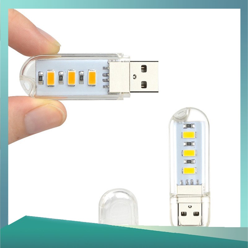 หลอดไฟ LED แบบเสียบ USB ขนาดพกพา สำหรับคอมพิวเตอร์ อ่านหนังสือ