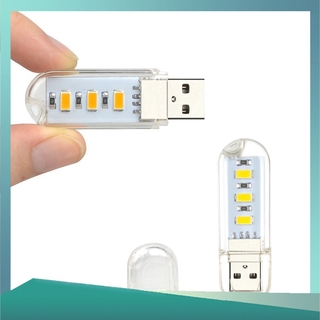 หลอดไฟ LED แบบเสียบ USB ขนาดพกพา สำหรับคอมพิวเตอร์ อ่านหนังสือ