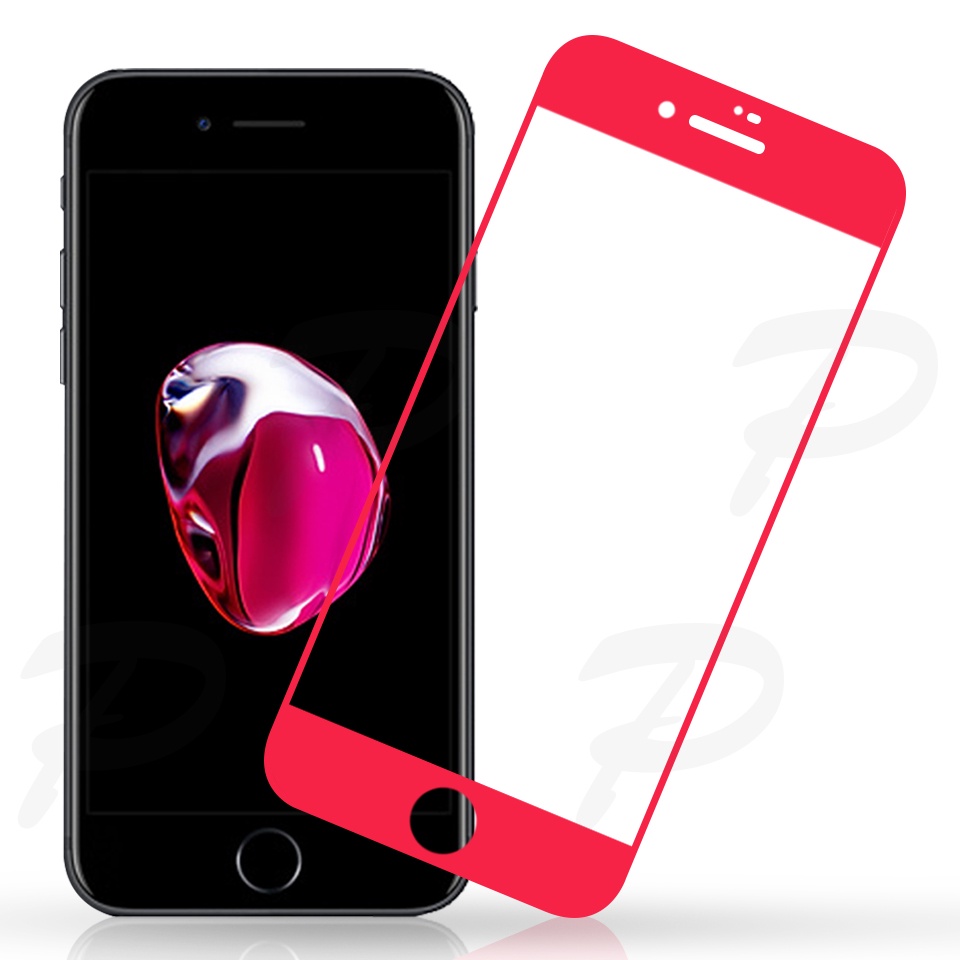 ฟิล์มกระจก นิรภัย เต็มจอ ขอบนิ่ม สำหรับ ไอโฟน รุ่น 6 / 7  Soft Edge Tempered Glass For iPhone 6 / 7 