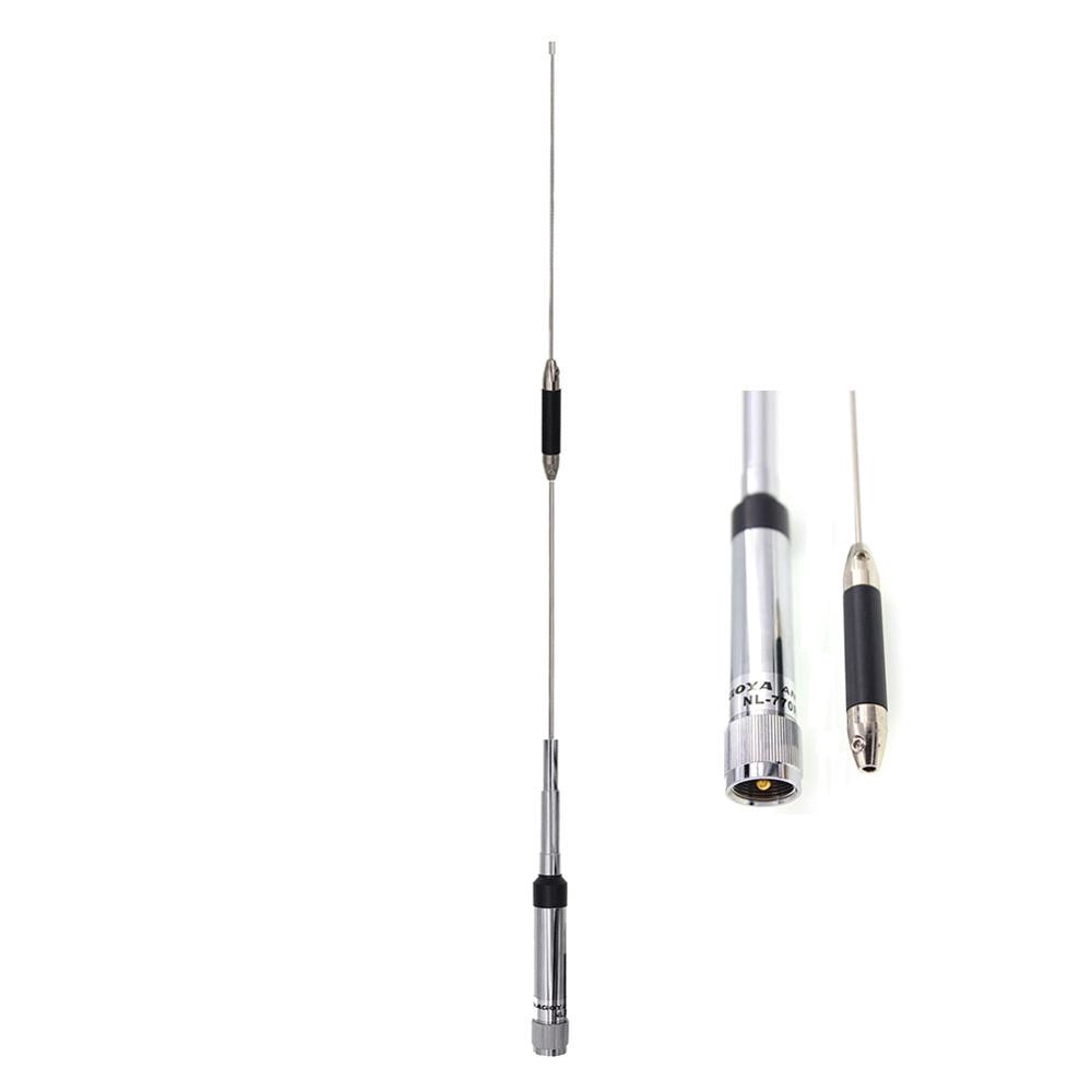 Nogoya NL-770R 144/430MHz 3.0/5.5 dBi เสาอากาศรับสัญญาณสูงสําหรับ FT-8800R FT-2800M วิทยุรับส่งสัญญา