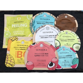 Sephora Face mask / eye mask sheet หลายสูตรน่าใช้จ้า