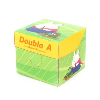 Double A ThaiYim Cubic Notes 80gsm. (600/Box) Double A ThaiYim Cubic Notes 80gsm. (600 / Box)