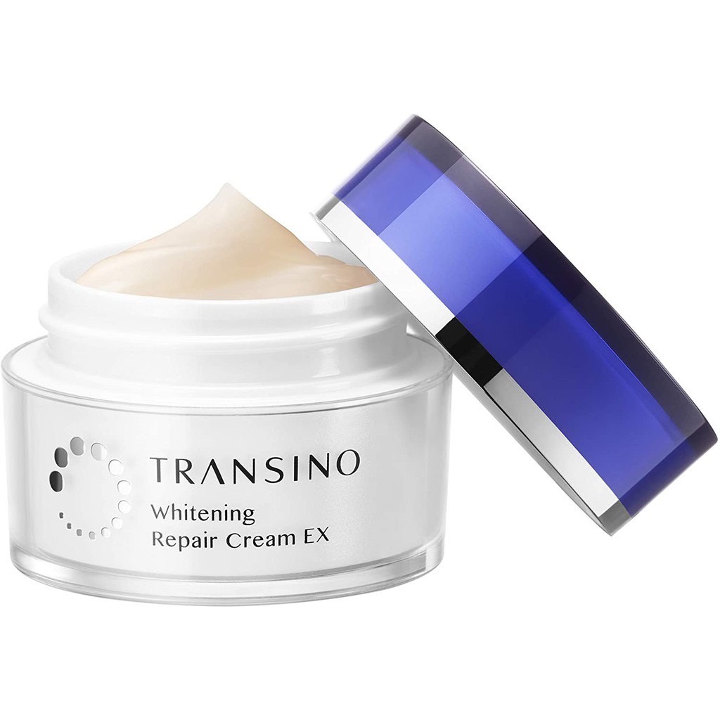 **้พร้อมส่ง** หมดอายุ 2028 **ครีมบำรุงผิวล้ำลึก ยับยั้งจุดด่างดำ Transino Whitening Repair Cream EX 35g. ราคา ถูกที่สุด ดีลบีเคเค