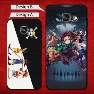 เคสโทรศัพท์ซิลิโคนพิมพ์ลายหัวกะโหลก bi - samsung a 3 a 5 a 6 a 7 a 8 a 9 pro star plus 2015 2016 2018