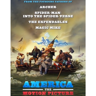 America The Motion Picture อเมริกา เดอะ โมชั่น พิคเจอร์ : 2021 #หนังการ์ตูน - แอคชั่น คอมเมดี้