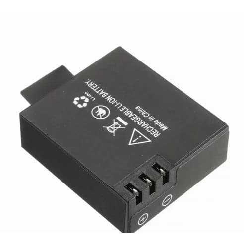 Nanotech เเบต 900 Mha แบตเตอรี่ + Dual Charger สำหรับ EKEN H9 H9R H3R H8R H8PRO H8 Nanotech