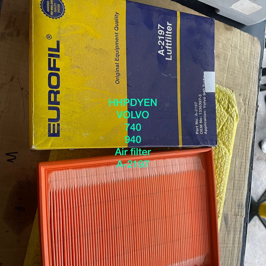 VOLVO 740, 940 AIR FILTER (A-2197) [1PCS] !!!!