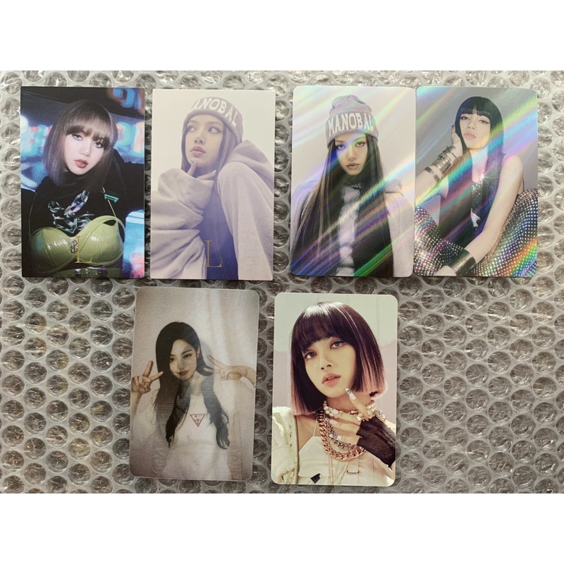 Lalisa Rare Gold Photocard การ์ดแรร์ลิซ่า - softmilkbutter - ThaiPick