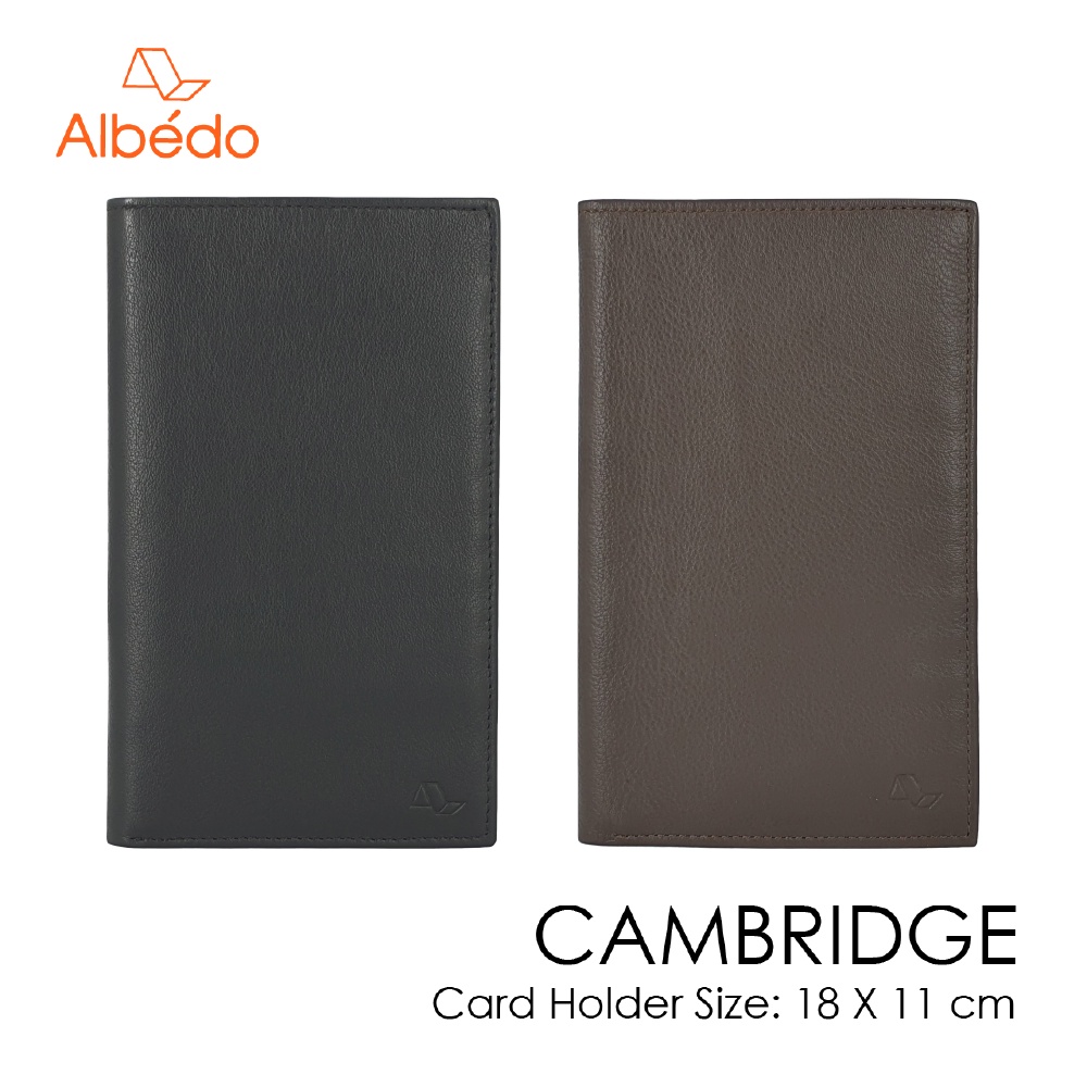 [Albedo] CAMBRIDGE CARD HOLDER กระเป๋าใส่บัตรใส่ธนบัตรหรือใบเสร็จได้ รุ่น CAMBRIDGE - CB03499/CB03479