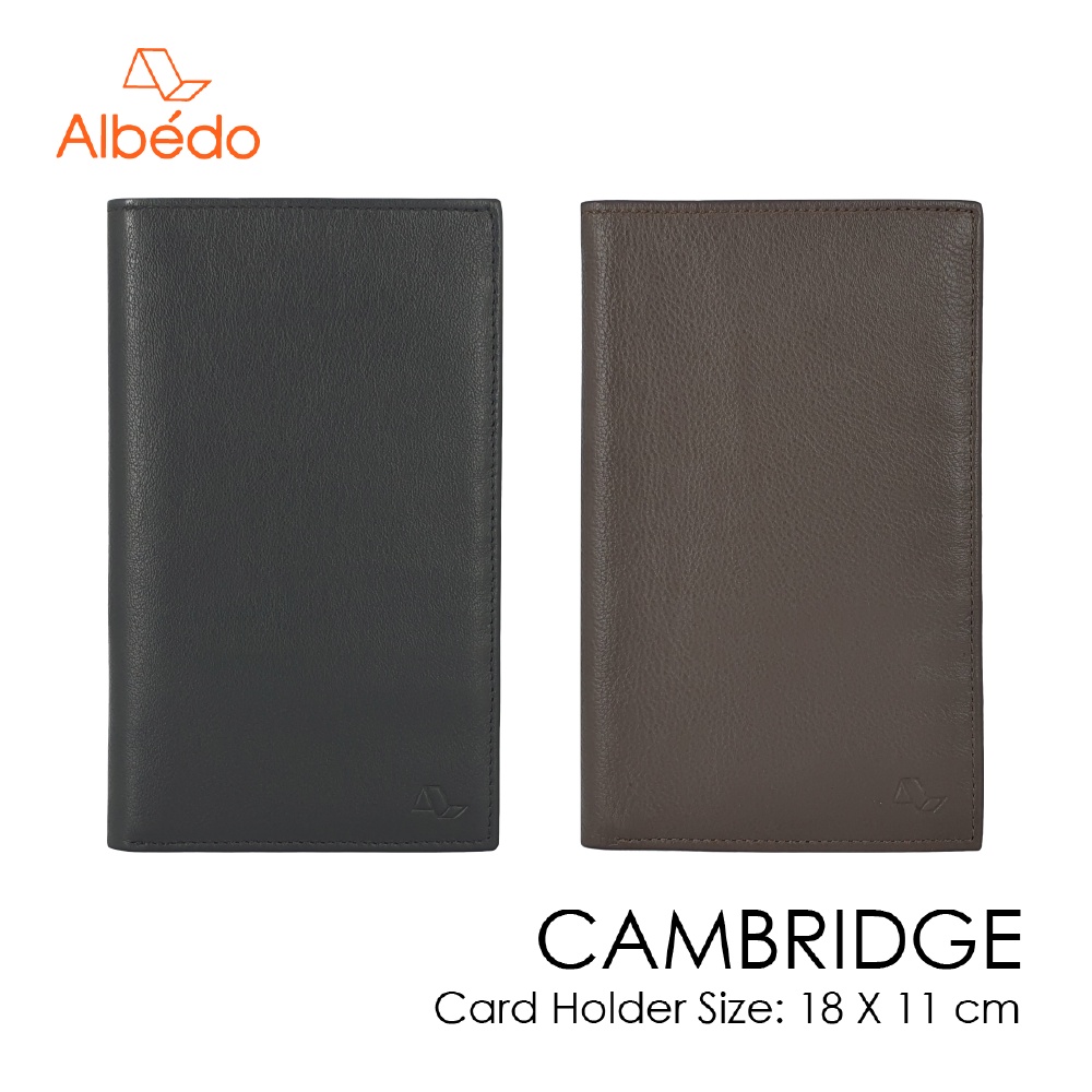 [Albedo] CAMBRIDGE CARD HOLDER กระเป๋าใส่บัตรใส่ธนบัตรหรือใบเสร็จได้ รุ่น CAMBRIDGE - CB03499/CB0347