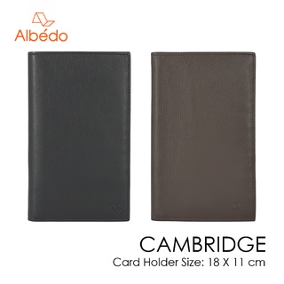 [Albedo] CAMBRIDGE CARD HOLDER กระเป๋าใส่บัตร/ที่ใส่บัตร/ซองใส่บัตร รุ่น CAMBRIDGE -CB03499/CB03479