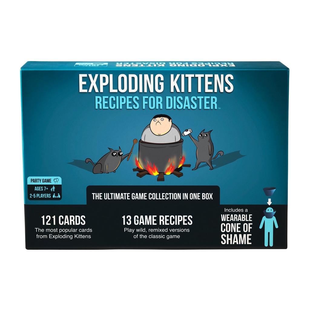 Exploding Kittens: Recipes for Disaster [BoardGame] | Shopee Thailand