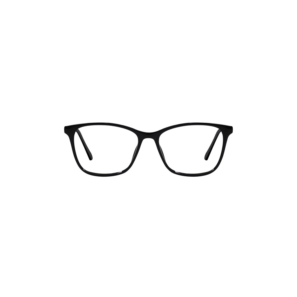 แว่นตา HSF Khana สีดํา | กรอบแว่นตาสําหรับผู้ชายและผู้หญิง