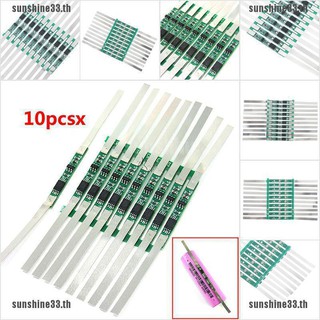 【SUNSHINE33】บอร์ดป้องกันลิเธียม 3a BMS สําหรับ 1S 3.7V 18650 Li-ion 10 ชิ้น